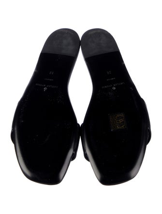 Loulou Studio Leather Slides