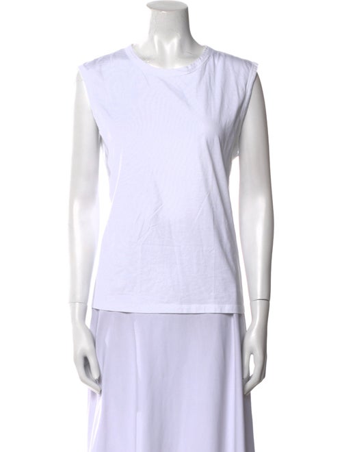 Loulou Studio Crew Neck Sleeveless Top