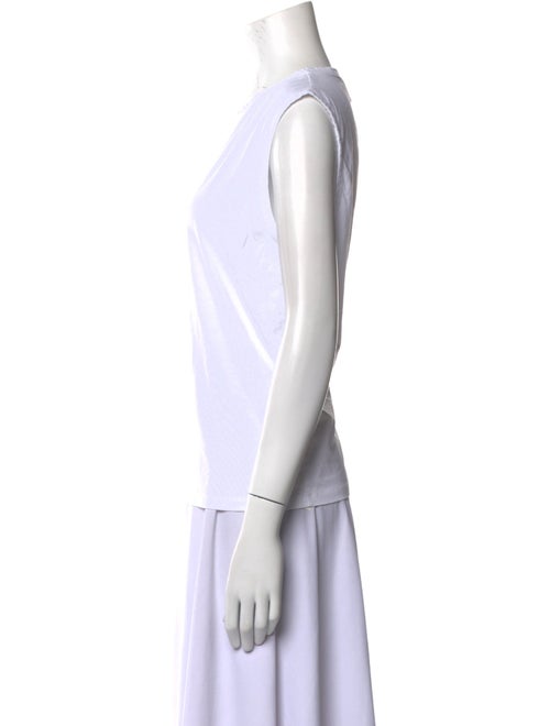 Loulou Studio Crew Neck Sleeveless Top