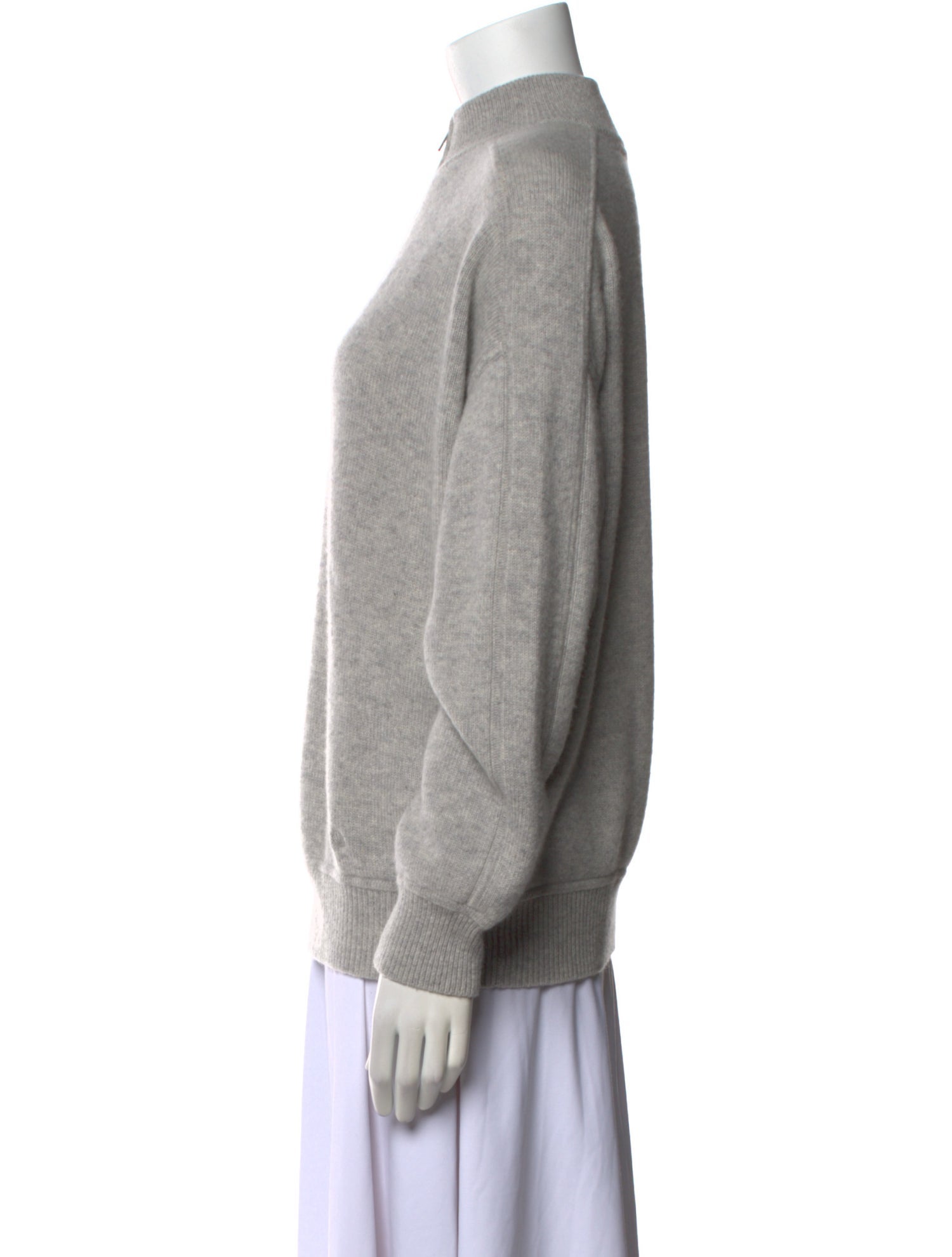 Loulou Studio Cashmere Mock Neck Sweater