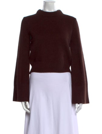 Loulou Studio Wool Mock Neck Sweater