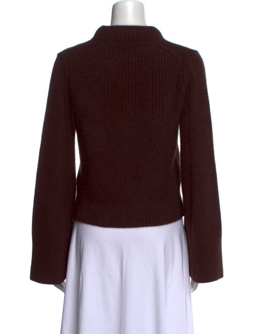 Loulou Studio Wool Mock Neck Sweater