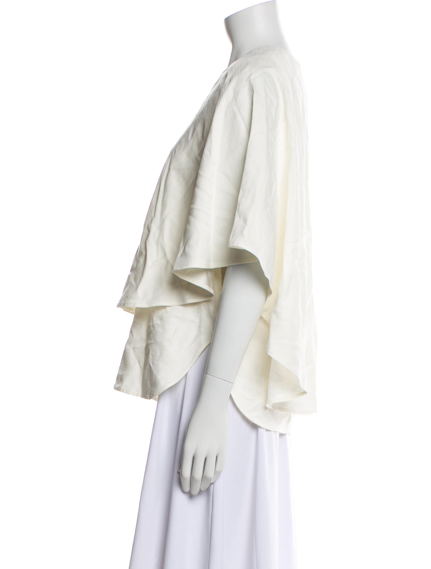 Loulou Studio V-Neck Three-Quarter Sleeve Blouse w/ Tags