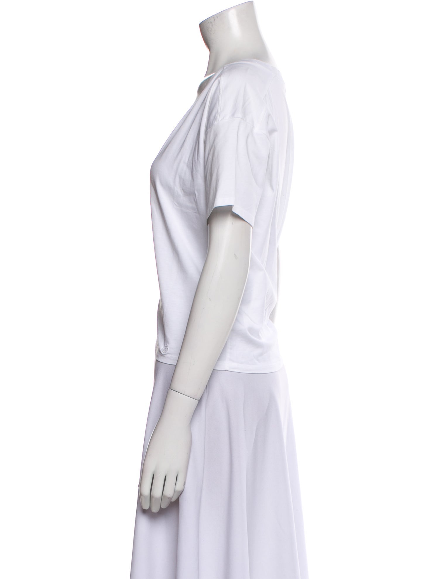 Loulou Studio V-Neck Short Sleeve T-Shirt