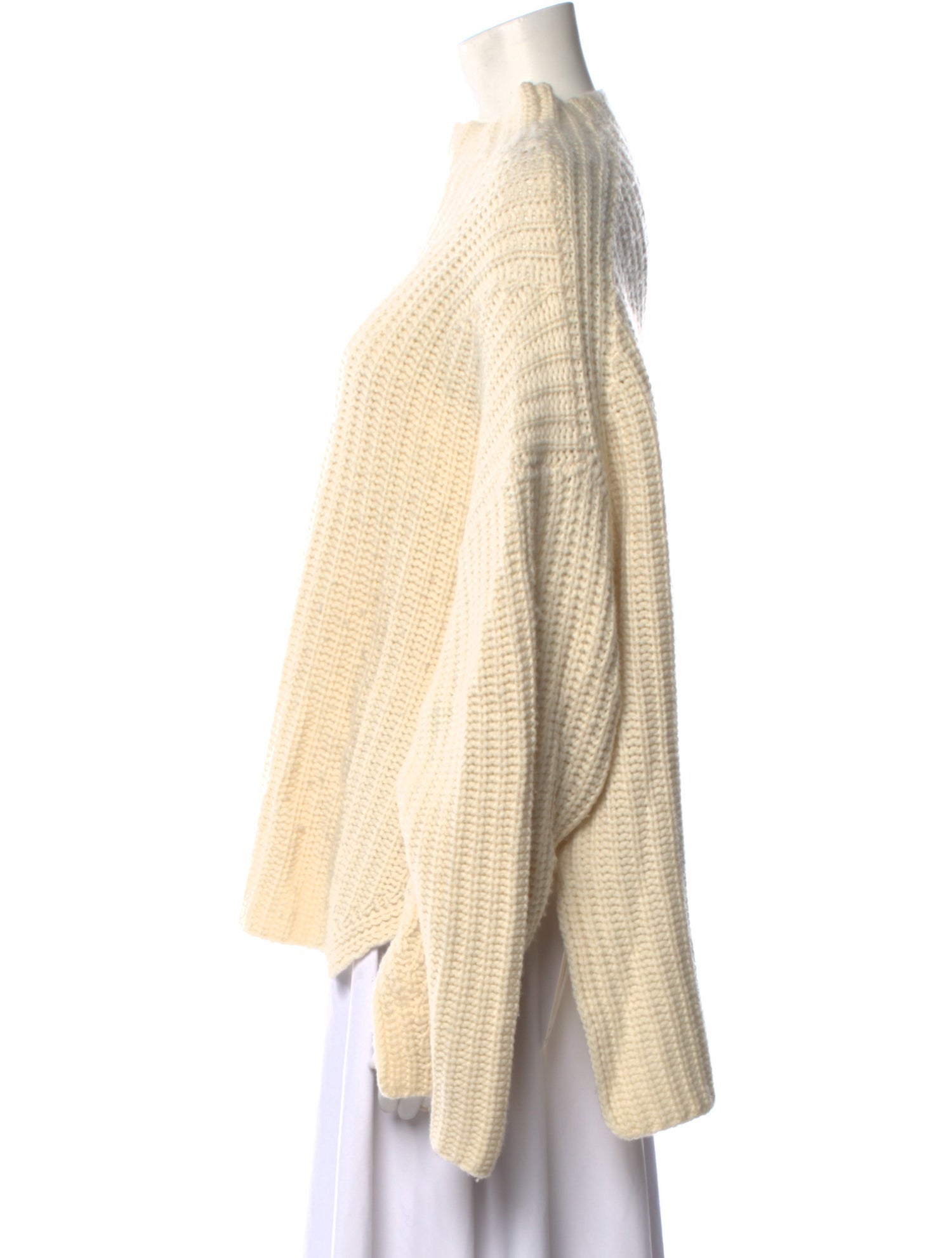 Loulou Studio Cashmere Mock Neck Sweater