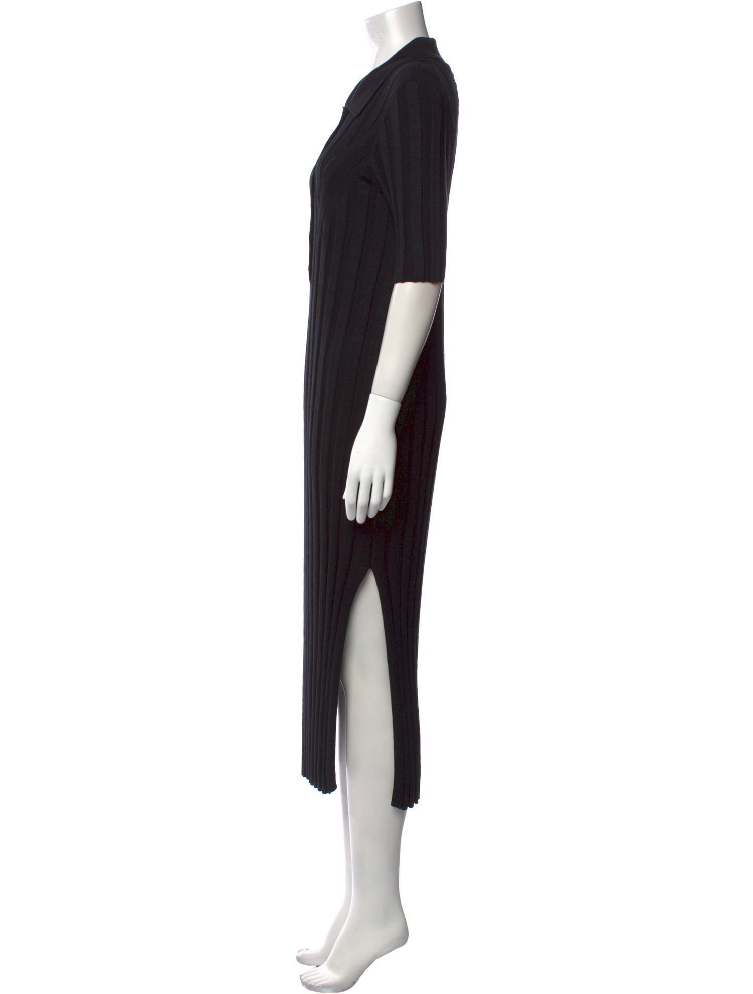Loulou Studio Crew Neck Long Dress