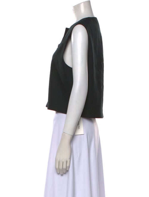 Loulou Studio Crew Neck Sleeveless Crop Top
