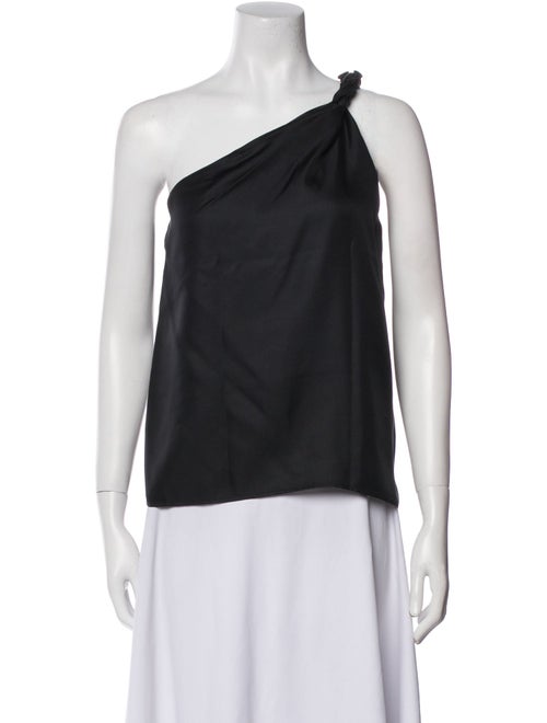 Loulou Studio Silk One-Shoulder Top