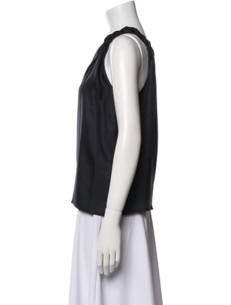 Loulou Studio Silk One-Shoulder Top