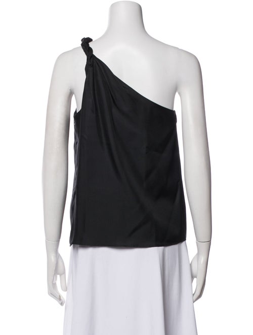 Loulou Studio Silk One-Shoulder Top
