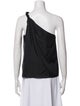 Loulou Studio Silk One-Shoulder Top