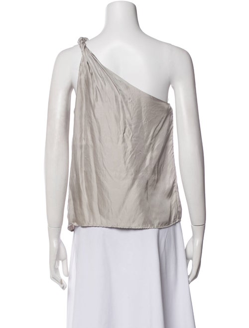 Loulou Studio Silk One-Shoulder Blouse