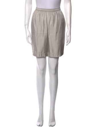 Loulou Studio Silk Knee-Length Shorts
