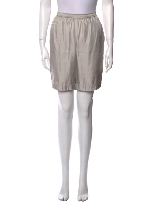Loulou Studio Silk Knee-Length Shorts