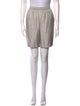 Loulou Studio Silk Knee-Length Shorts