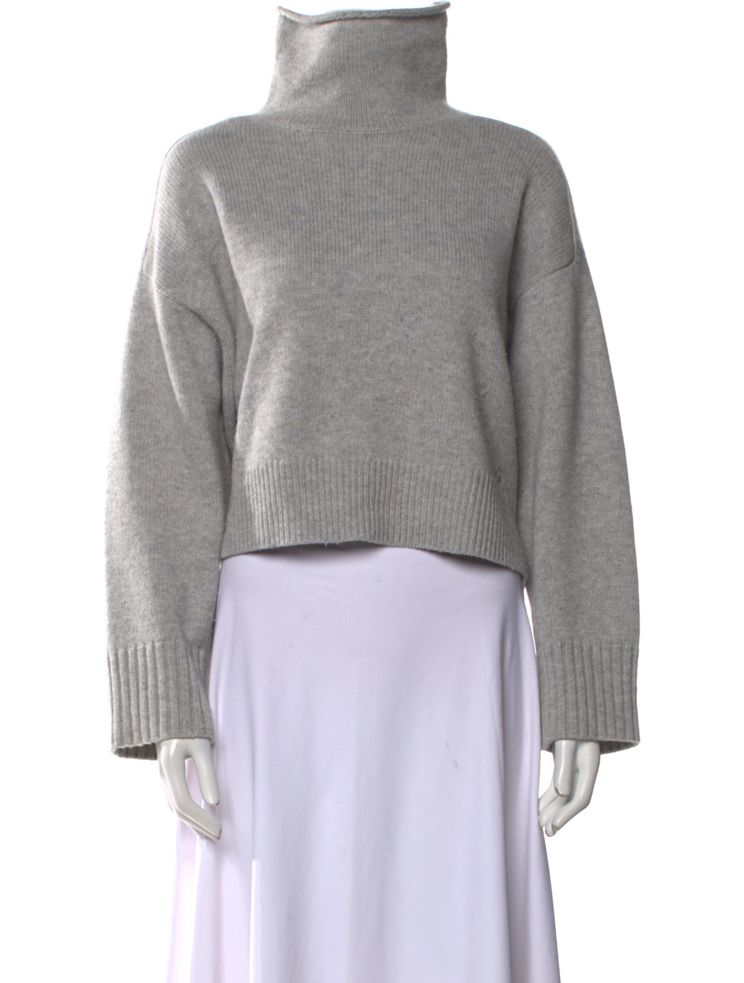 Loulou Studio Wool Mock Neck Sweater