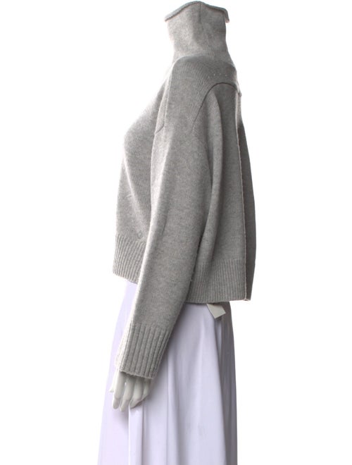 Loulou Studio Wool Mock Neck Sweater