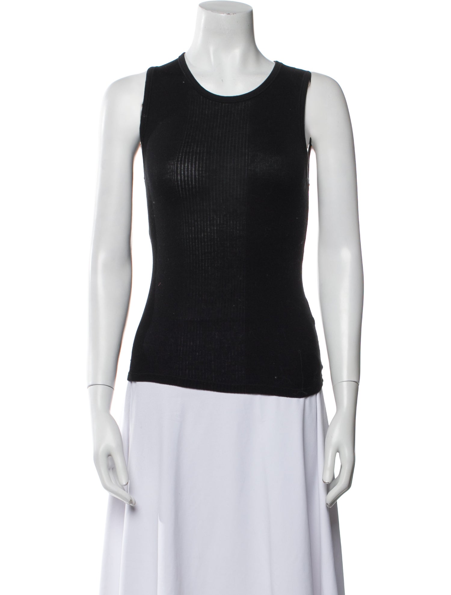 Loulou Studio Scoop Neck Sleeveless Top