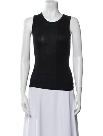 Loulou Studio Scoop Neck Sleeveless Top