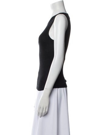 Loulou Studio Scoop Neck Sleeveless Top