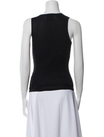 Loulou Studio Scoop Neck Sleeveless Top