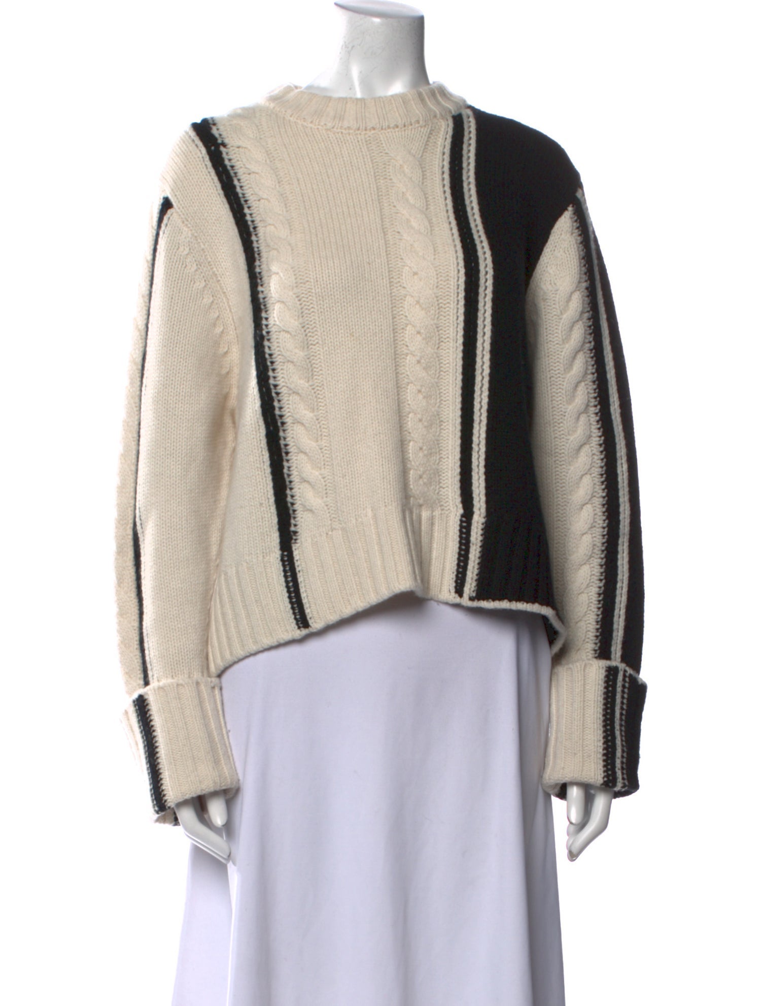 Loulou Studio Wool Striped Sweater