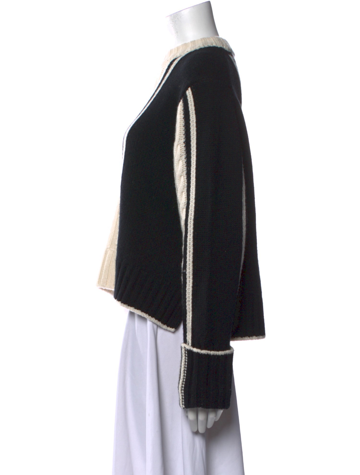 Loulou Studio Wool Striped Sweater