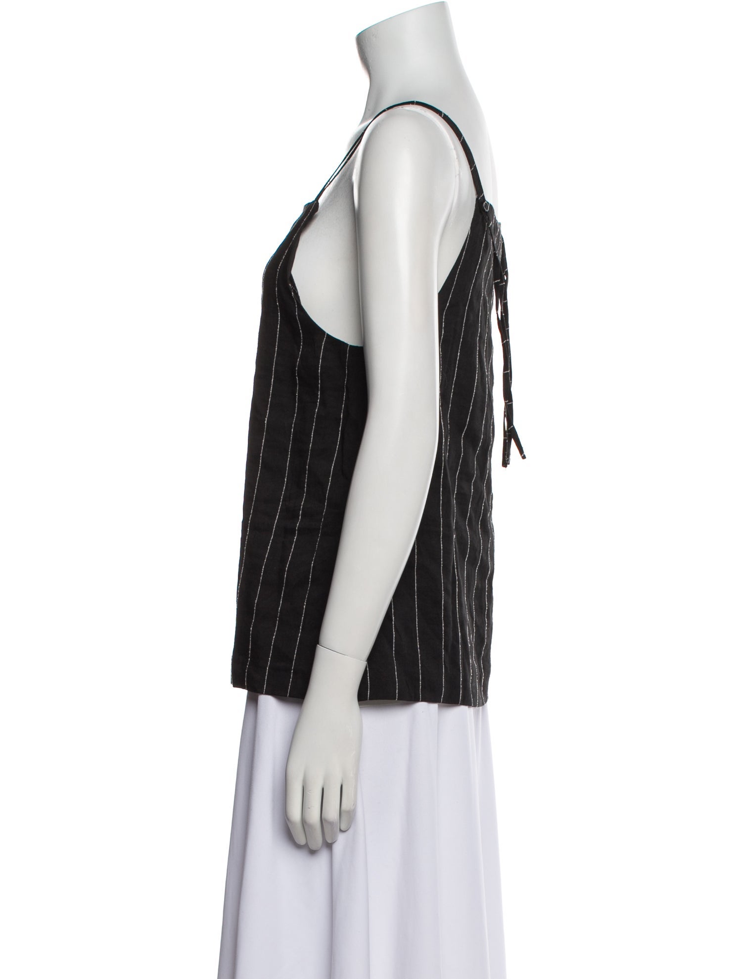 Loulou Studio Striped Square Neckline Top w/ Tags