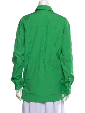 Loulou Studio Long Sleeve Button-Up Top