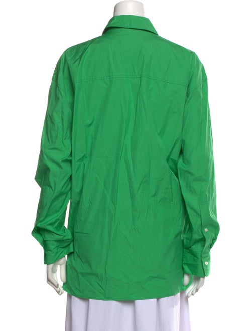 Loulou Studio Long Sleeve Button-Up Top