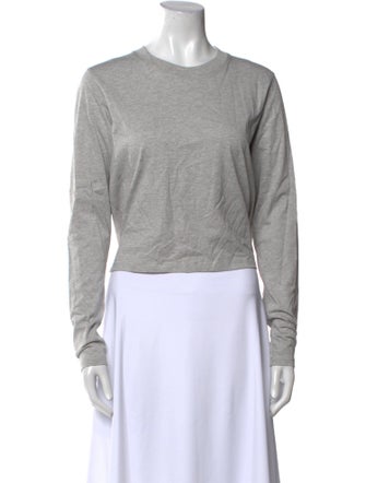 Loulou Studio Crew Neck Long Sleeve Sweatshirt