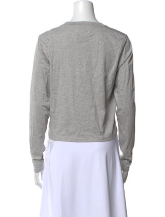 Loulou Studio Crew Neck Long Sleeve Sweatshirt