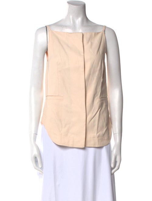 Loulou Studio Square Neckline Sleeveless Top