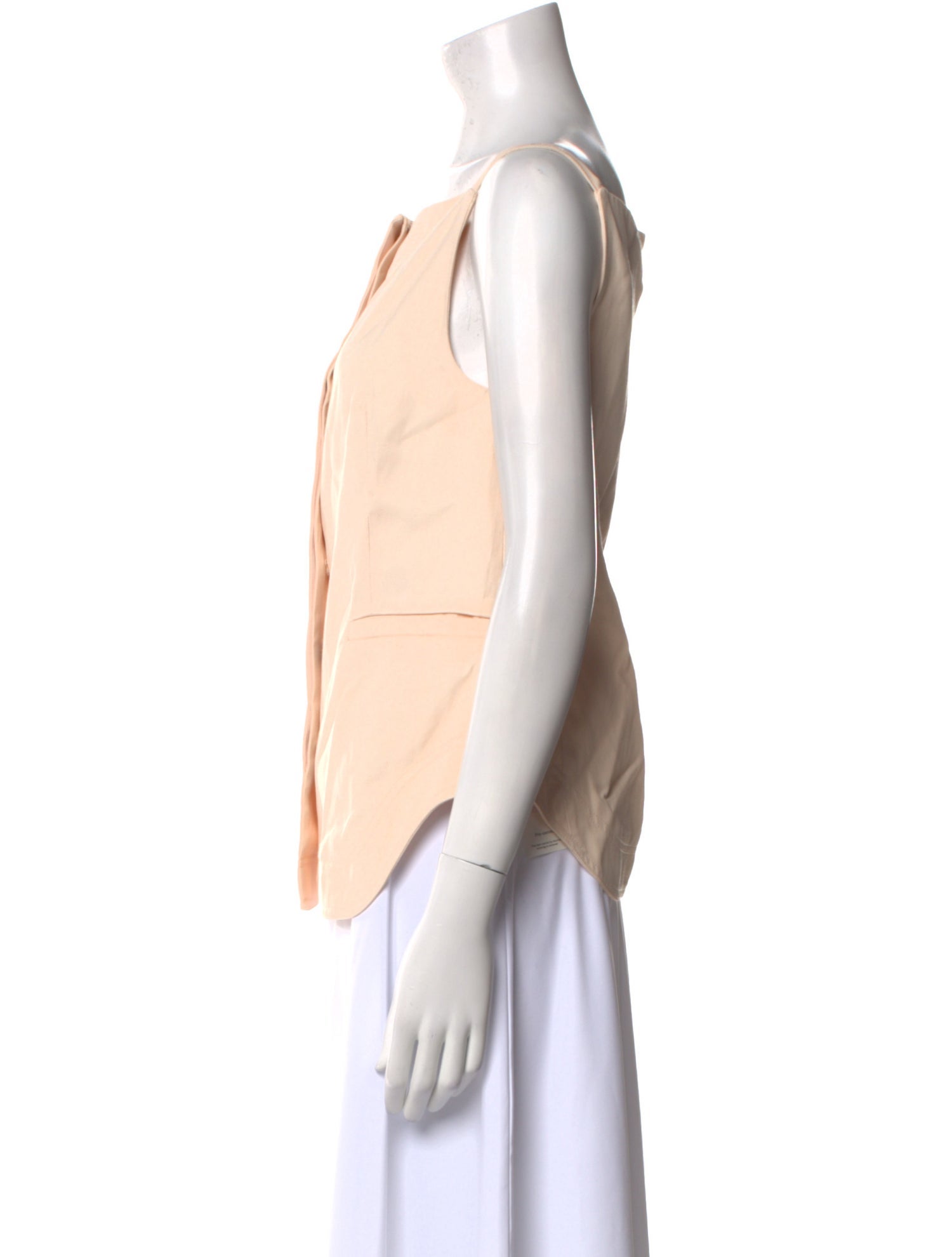 Loulou Studio Square Neckline Sleeveless Top