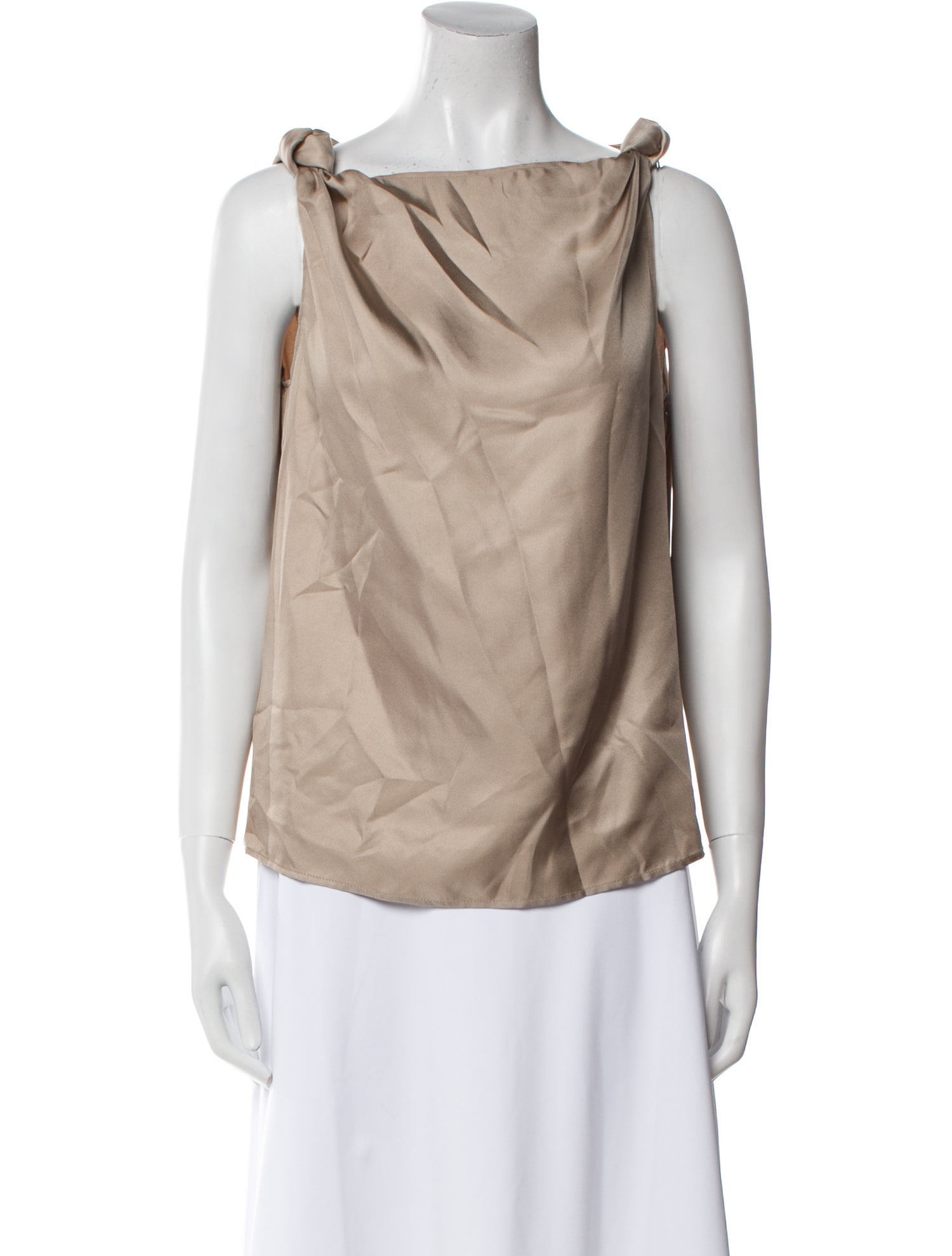 Loulou Studio Silk Cowl Neck Blouse