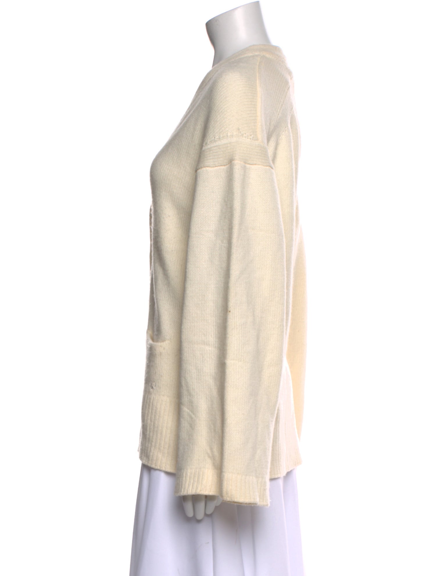 Loulou Studio Wool V-Neck Sweater