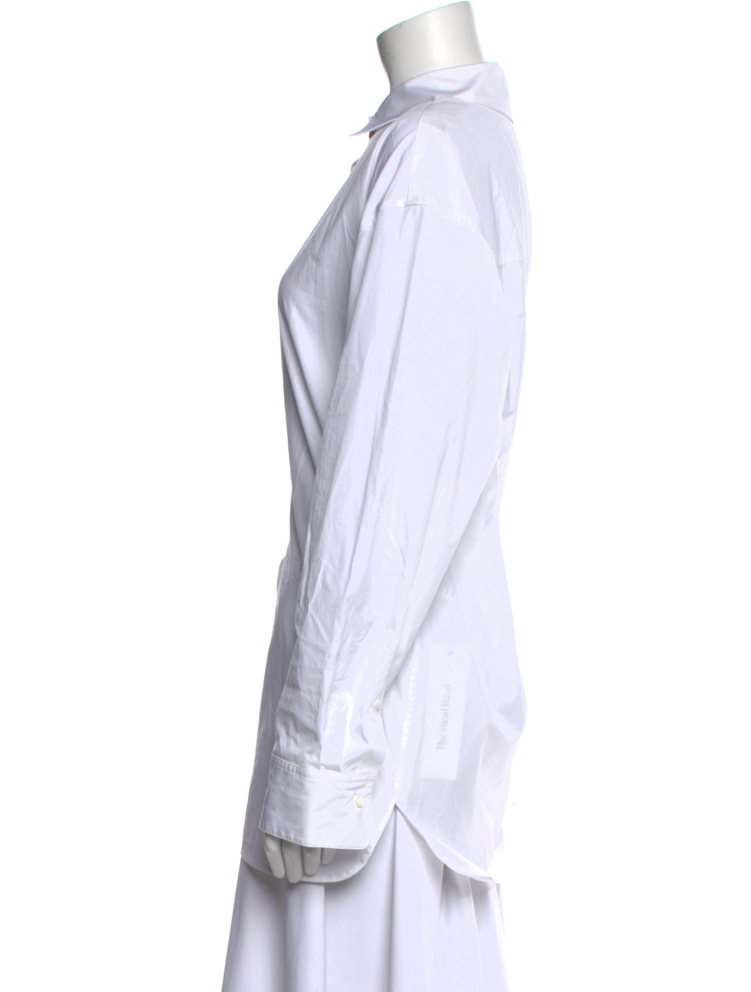 Loulou Studio Long Sleeve Button-Up Top