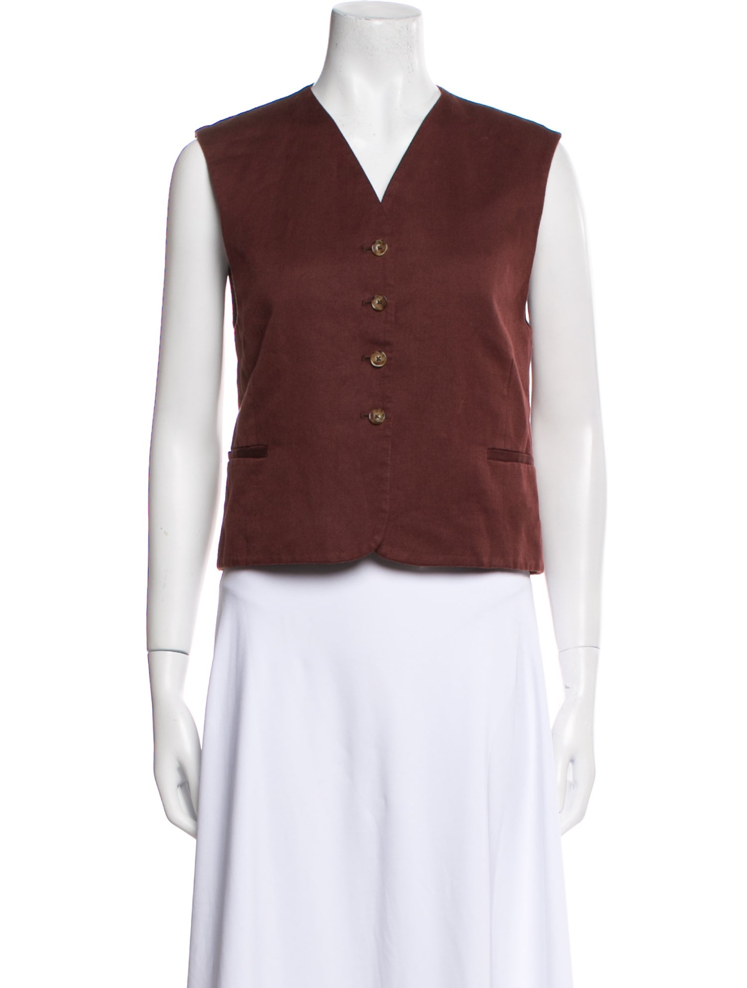 Loulou Studio Printed Vest