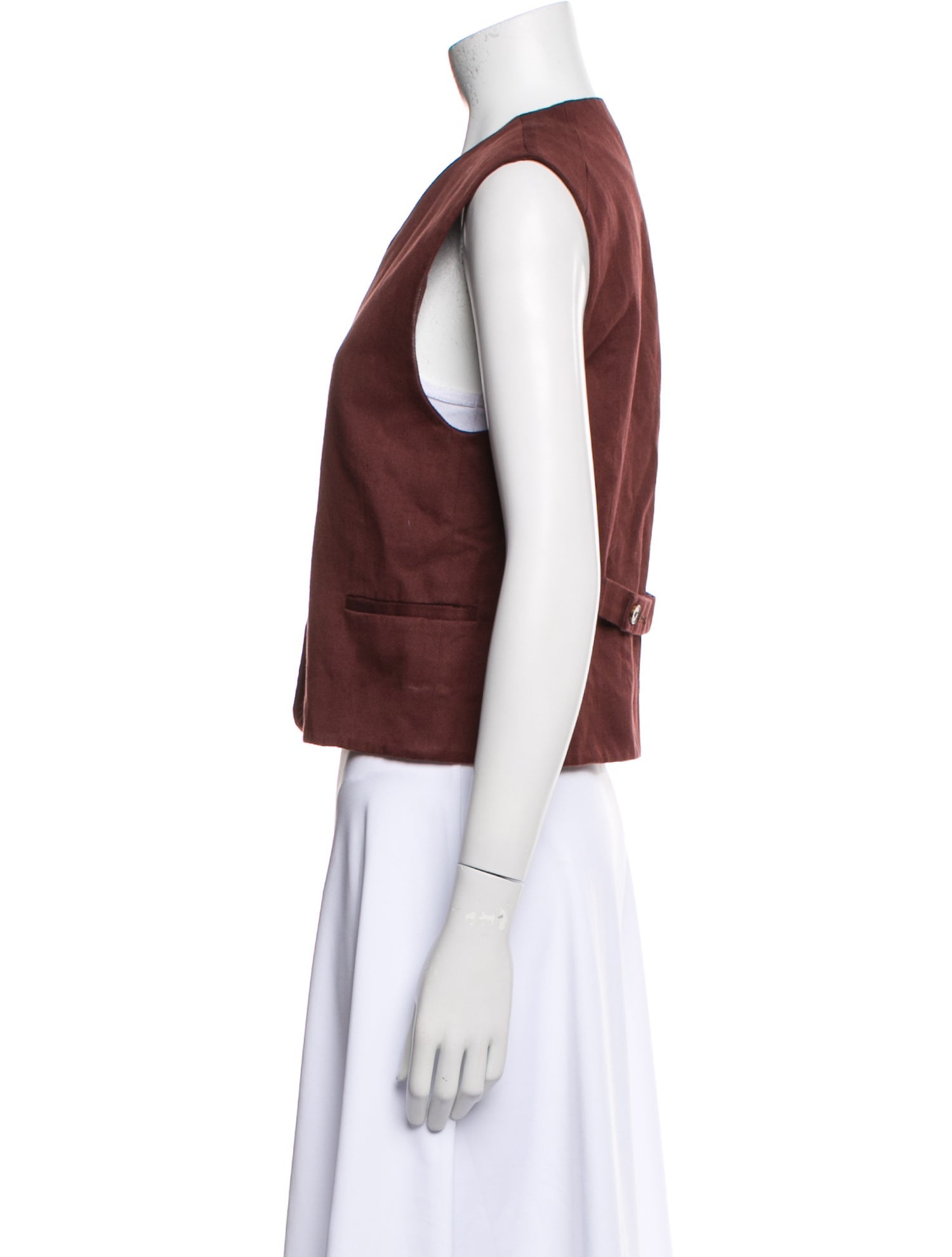 Loulou Studio Printed Vest