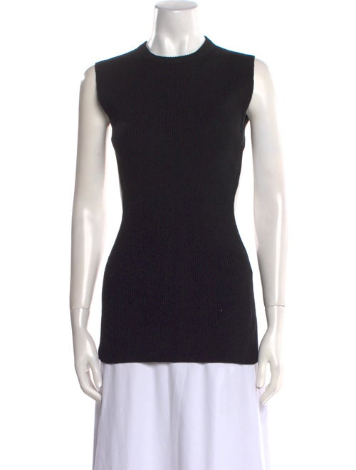 Loulou Studio Silk Crew Neck Top