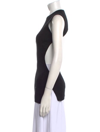 Loulou Studio Silk Crew Neck Top