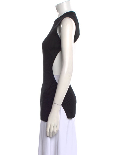 Loulou Studio Silk Crew Neck Top