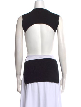 Loulou Studio Silk Crew Neck Top