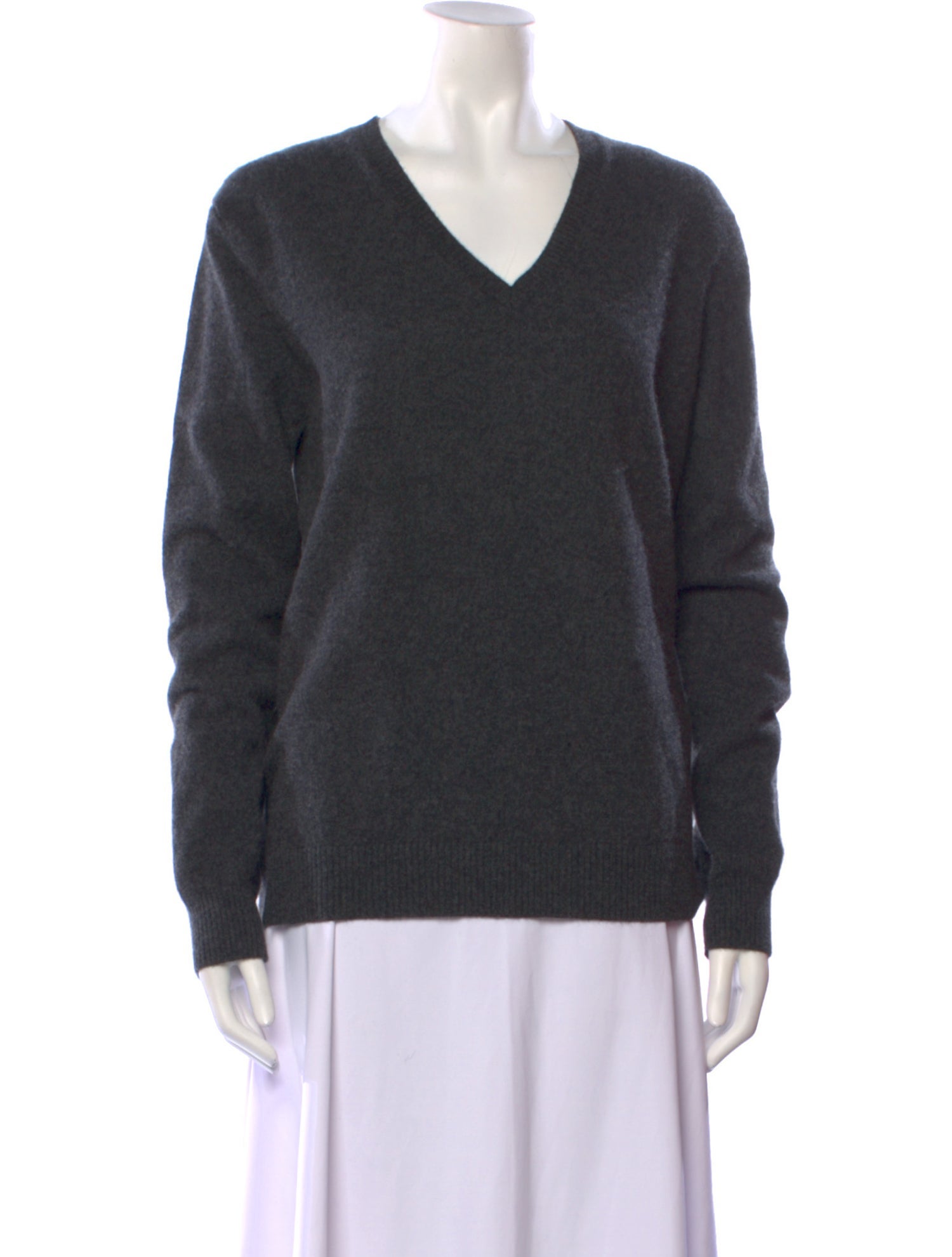 Loulou Studio Cashmere V-Neck Sweater