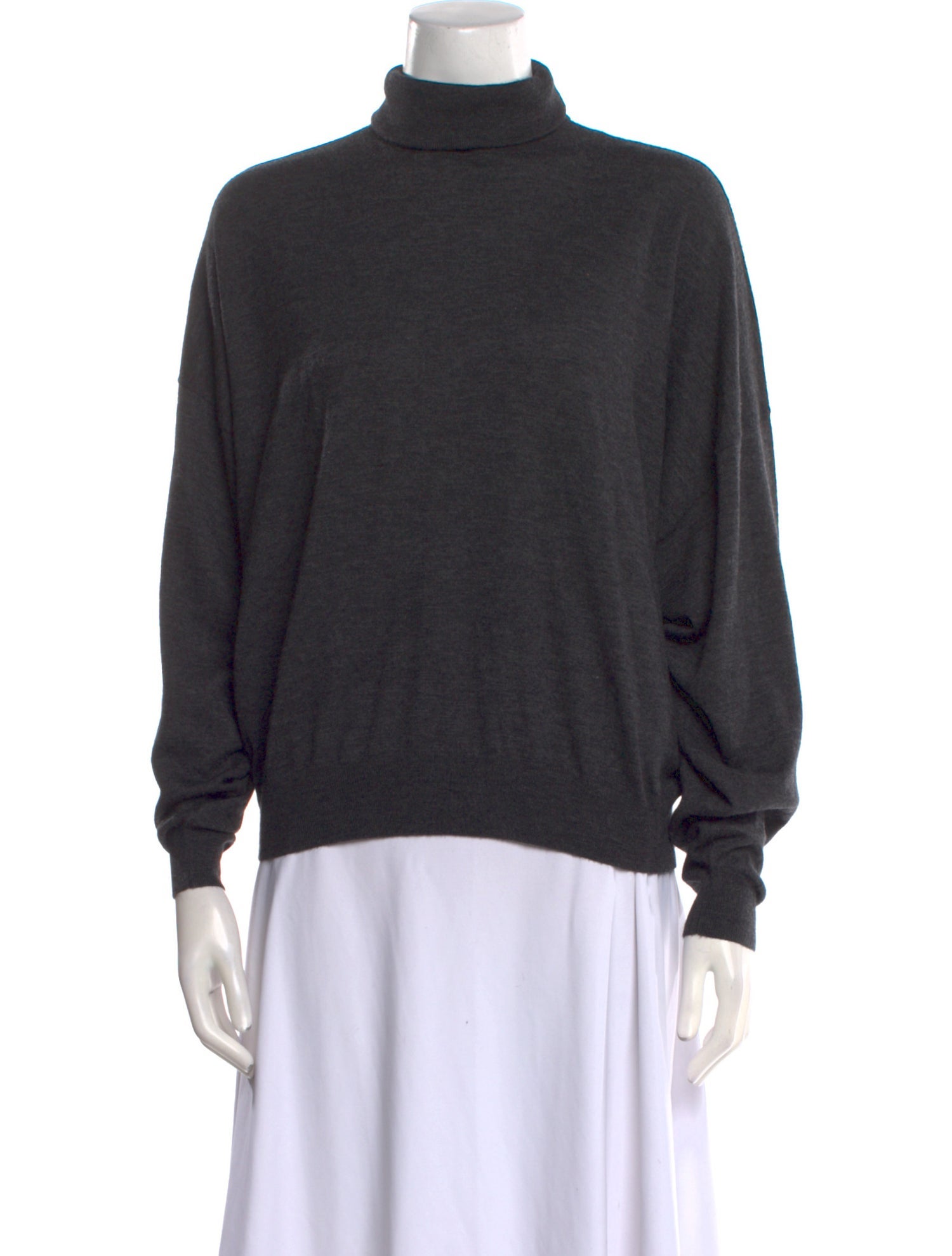 Loulou Studio Wool Mock Neck Sweater