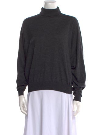 Loulou Studio Wool Mock Neck Sweater