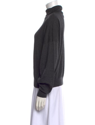 Loulou Studio Wool Mock Neck Sweater
