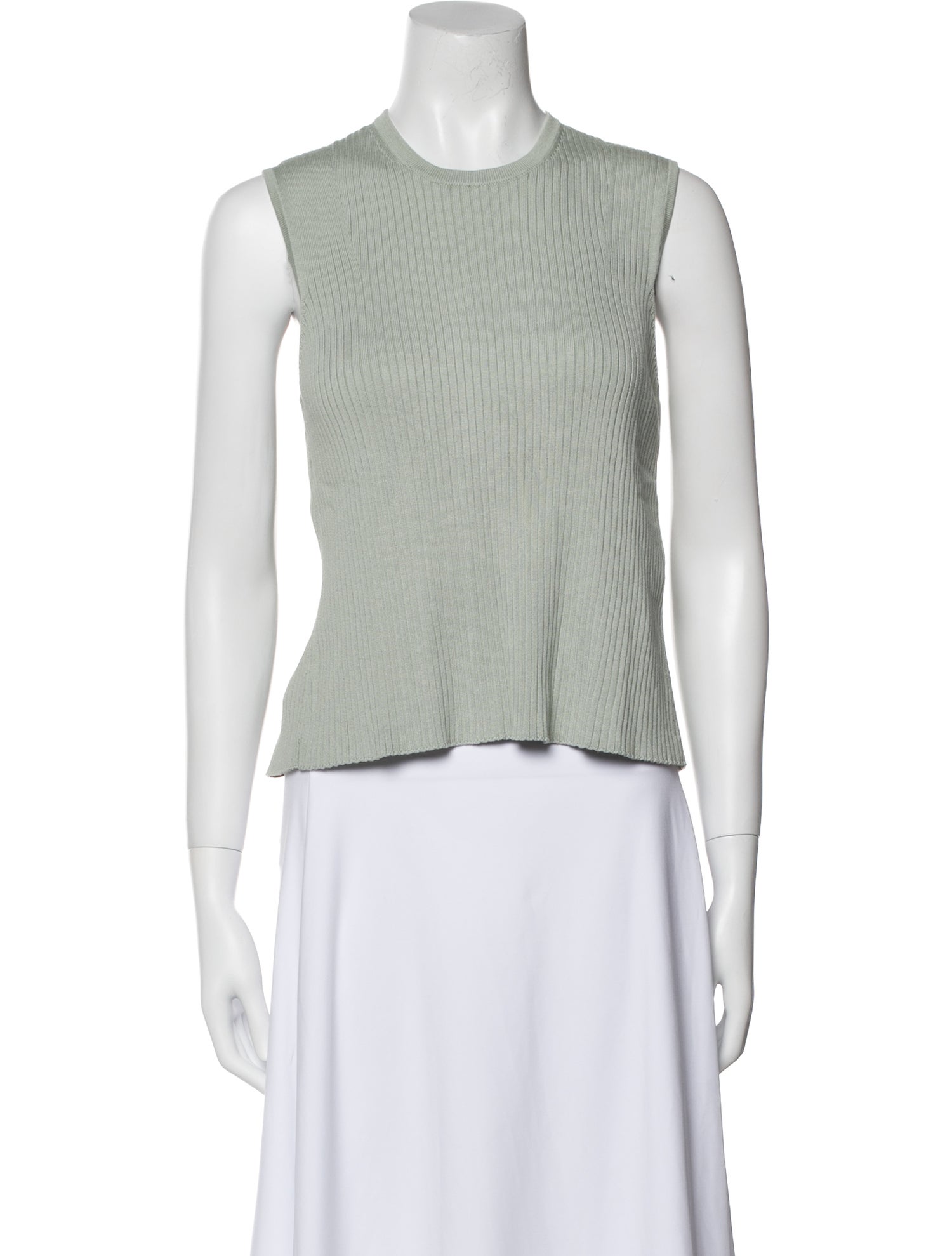 Loulou Studio Crew Neck Sleeveless Crop Top w/ Tags