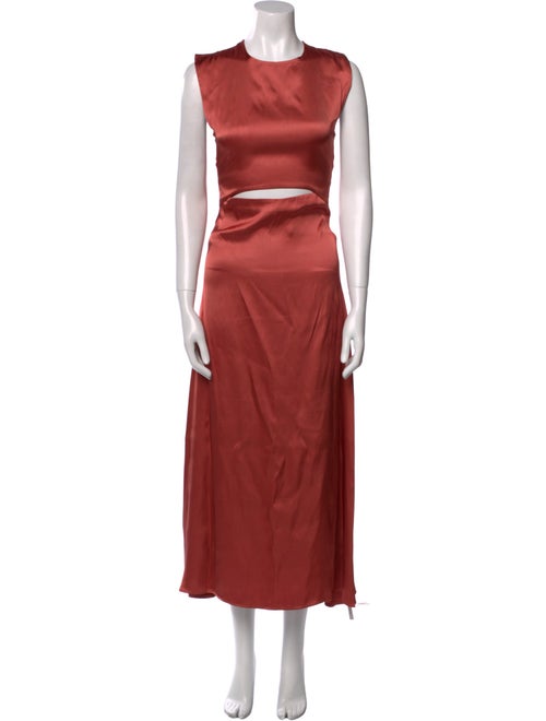 Loulou Studio Silk Long Dress