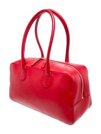 Loulou Studio Leather Top Handle Bag